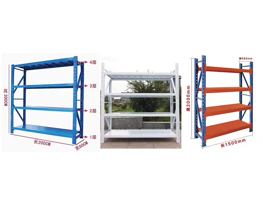 قفسه بندی بدون پیچ و مهره سبک (≤150 کیلوگرم در لایه)